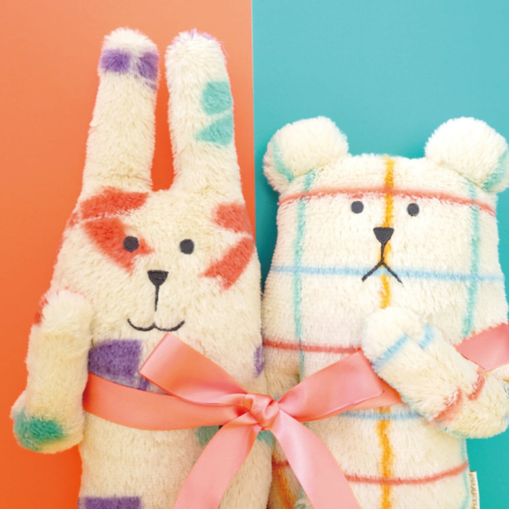 Smile童趣日貨-預購 日本 CRAFTHOLIC 宇宙人 Ribbon 緞帶絲帶S號 娃娃 玩偶 抱枕 L2309E