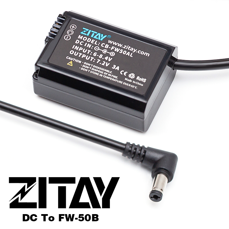 ◎兔大叔◎ CCTECH 希鐵 ZITAY DC 轉 FW-50 假電池 for A6000 A6400 A6500