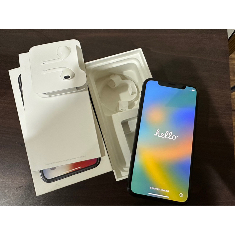 Apple iPhone X 256G 大空灰 8成新 二手機 備用機