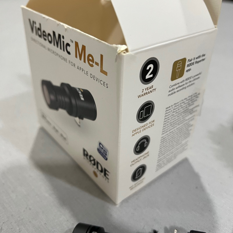 RODE VIDEOMIC ME-L Lightning 指向性麥克風 蘋果 IPHONE IPAD 手機 收音