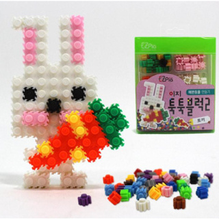 韓國 EZ拼豆 | 萌萌系列卡扣式免燙拼豆 9mm 盒裝 樂高 積木 益智玩具 拼豆 DIY