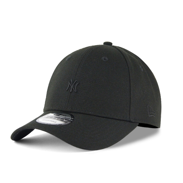 【New Era】MLB 紐約 洋基 NY 小Logo 低調黑 9FORTY 老帽【ANGEL NEW ERA】