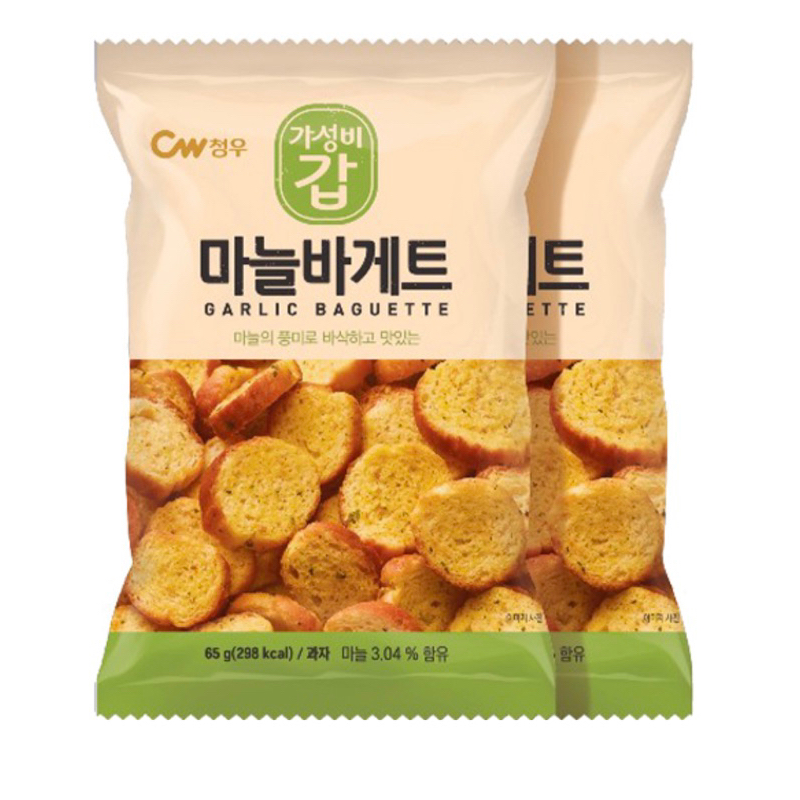 阿準賣餅乾🍪  韓國 cw 韓國大蒜麵包餅乾