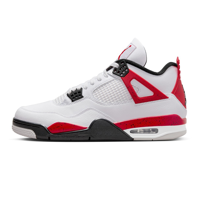 Air Jordan 4 " Red Cement " 白紅 男鞋 DH6927-161