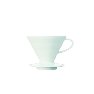 『ZI COFFEE』HARIO V60白色 磁石濾杯VDC-02W
