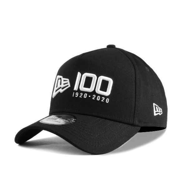 【NEW ERA】New Era 100週年 紀念帽 經典黑 排字款 9FORTY 卡車帽【ANGEL NEW ERA】