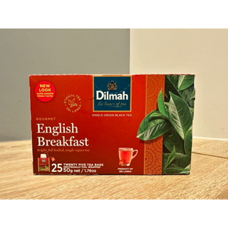 【現貨 最後一盒！】 Dilmah 帝瑪茶包 - 優質英式早餐紅茶 Gourmet English (盒裝)