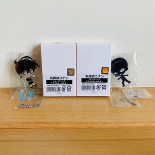 名偵探柯南 黑鐵的魚影 安利美特咖啡 animate cafe 壓克力立牌 柯南 犯人