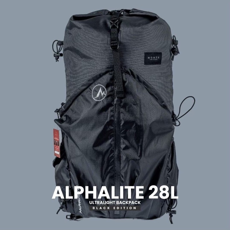 《大降價$1580》Monte equipment Alphalite 28L 登山用品 輕量化登山包