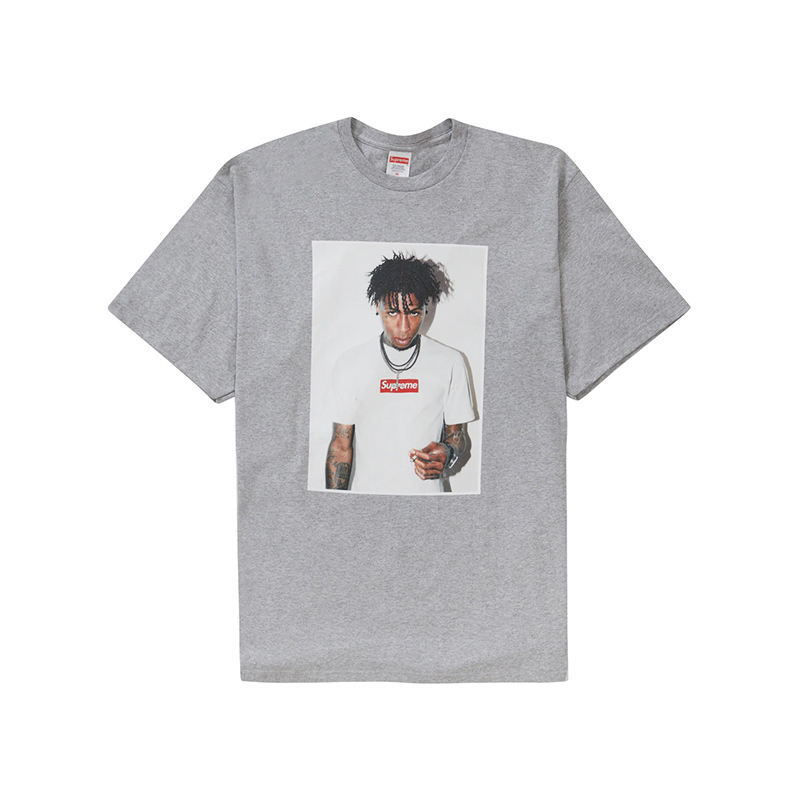 Supreme NBA Youngboy Tee Grey 短Tee 照片T 灰色 FW23T48-HY