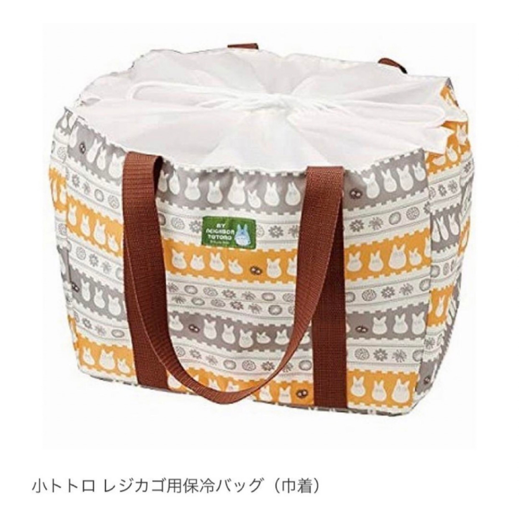 日本正版 吉卜力 宮崎駿 TOTORO 龍貓 豆豆龍 保冷袋 束口保冷袋 便當提袋 野餐袋 便當袋