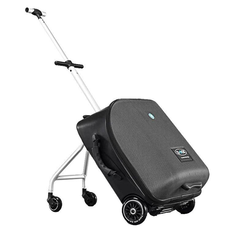 Qbox懶人行李箱兒童可坐可騎拉桿箱可登機遛娃箱寶寶旅行箱可拆卸有現貨