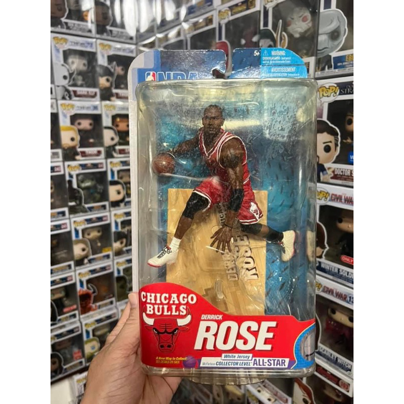 McFarlane麥法蘭NBA Series 17 Derrick Rose Chicago Bulls