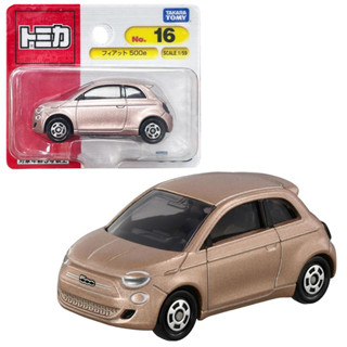 (TOMICA)汽車世界 多美小汽車 Fiat 500e NO.16