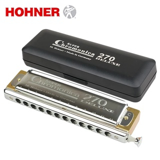 Hohner Super Chromonica 270 Deluxe 12孔半音階口琴 德國製 豪華版木格【黃石樂器】