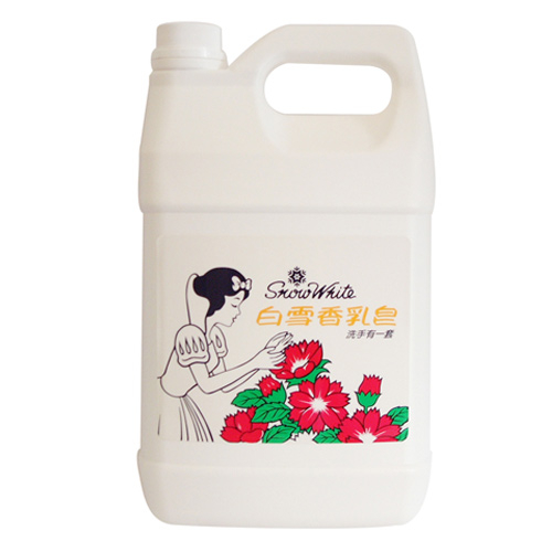 含稅附發票【奇奇文具】白雪Snow white 香乳皂 洗手乳(4000g/4桶/箱)