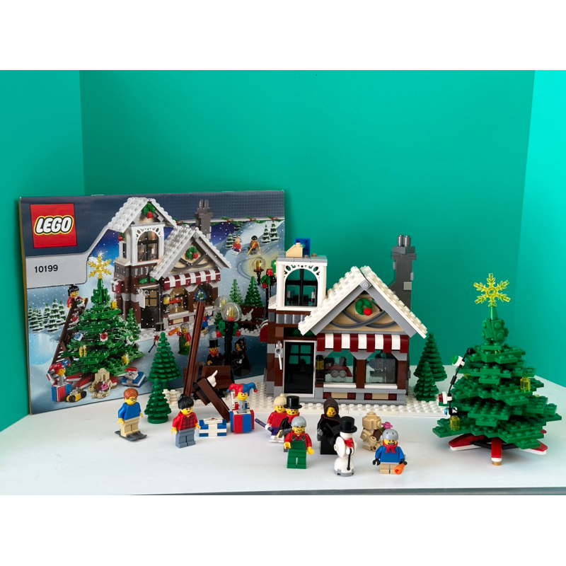 Lego10199冬季雪屋二手無盒有少零件