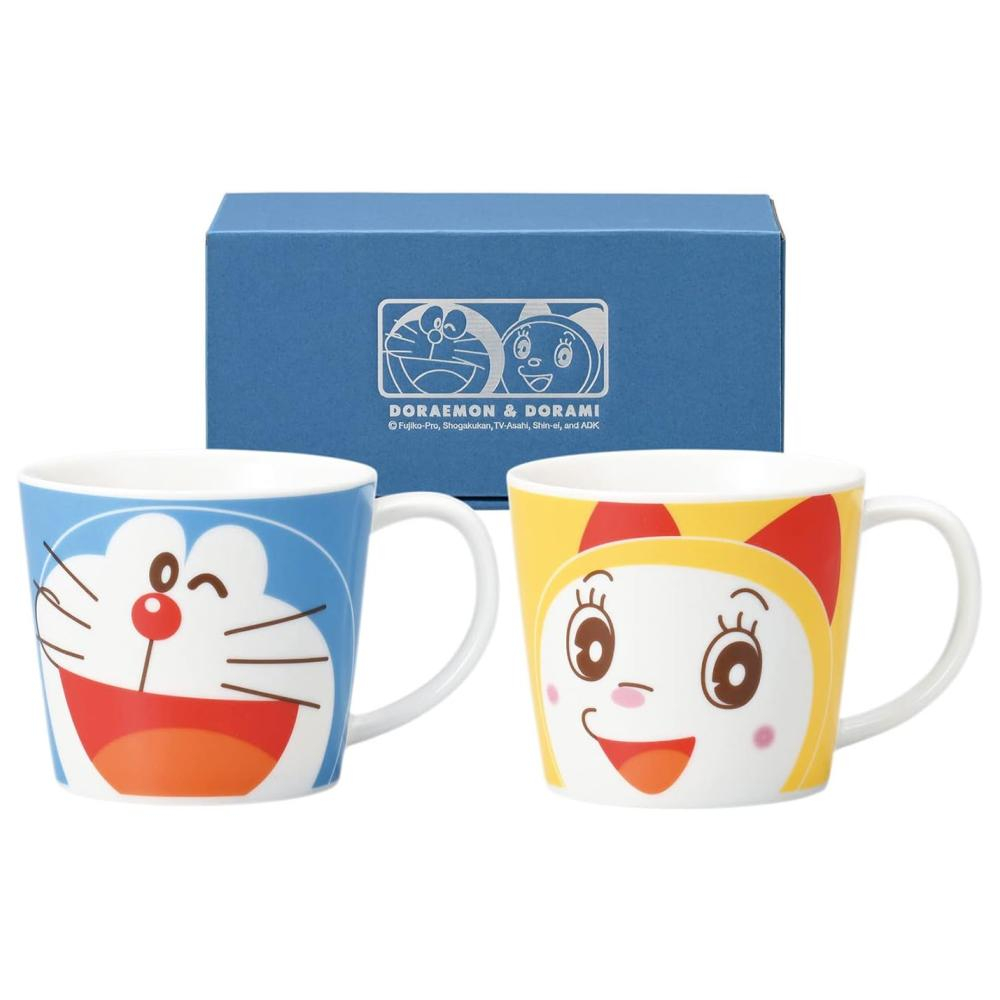 🌲森林喵🌲 日本製 哆啦A夢 Doraemon 陶瓷馬克對杯組 水杯 馬克杯 280ML 現貨