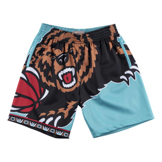 M&N Short Memphis Grizzlies 灰熊 短褲 MITCHELL-05