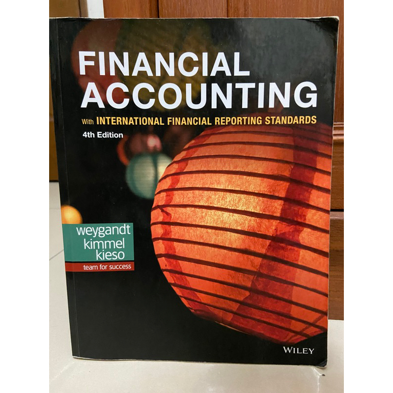 Financial Accounting 4/e 財務會計 初級會計 二手 Weygant Kimmel kieso