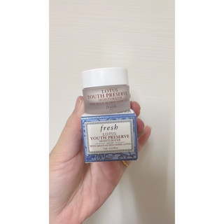 fresh 馥蕾詩 睡蓮青春活膚面霜 7g fresh 玫瑰深層保濕柔膚水 400ml