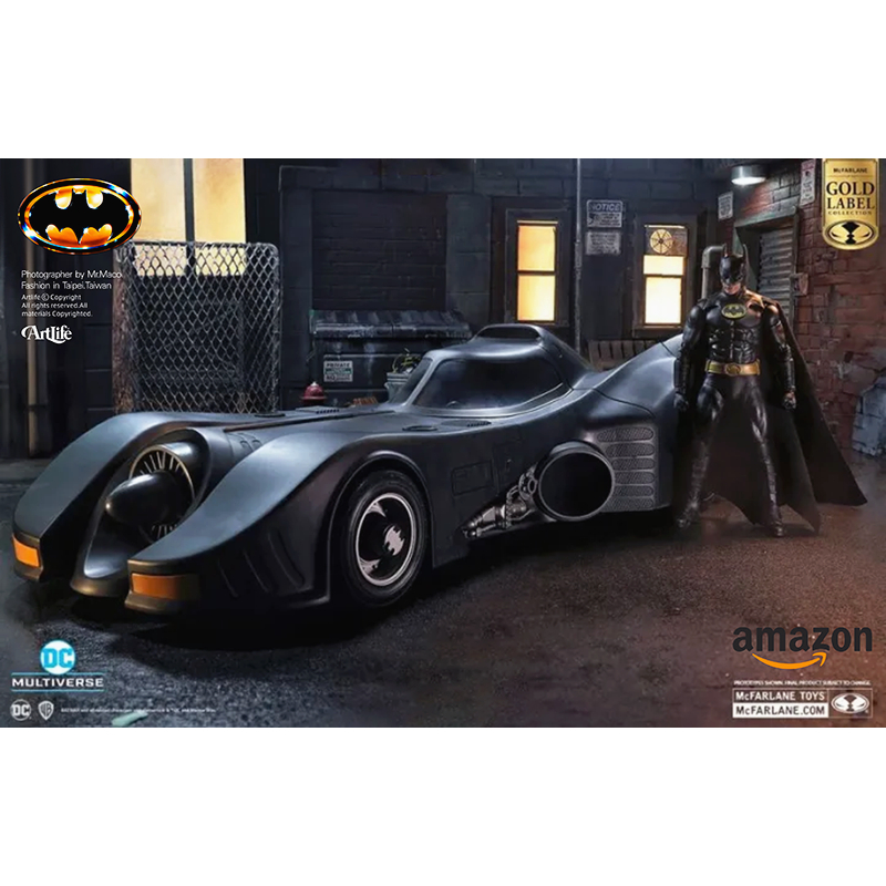 ArtLife ㊁ McFarlane DC MULTIVERSE BATMAN 麥法蘭 金標 限定 蝙蝠俠 蝙蝠車