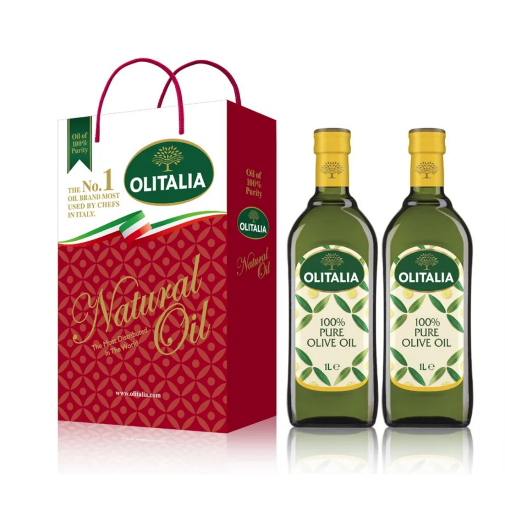 Olitalia奧利塔純橄欖油禮盒組1000mlx2瓶