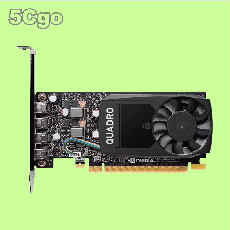 5Cgo【權宇】英偉達NVIDIA QUADRO P1000 4GB GDDR5 專業包顯示卡(工業包裝) 含稅