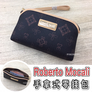 POKER📣(免運-專櫃品牌) Roberto Mocali 義大利 諾貝兔 大容量 零錢包 手拿包 卡包 皮夾 女夾