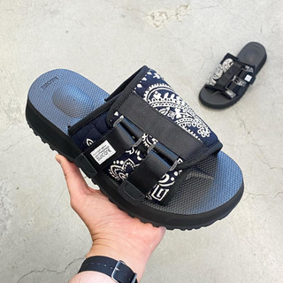 代購 SUICOKE × MIYAGIHIDETAKA KAW-TRAB-MYGH 機能涼鞋 圖騰 變形蟲 工裝 穿搭