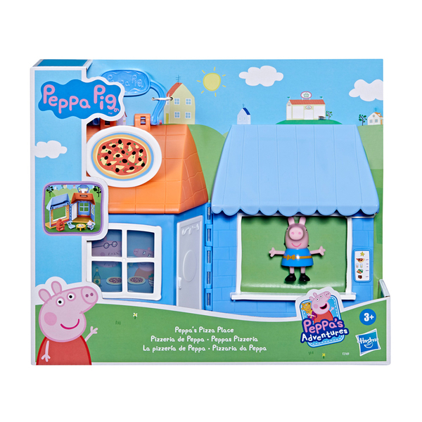 Hasbro Peppa Pig 佩佩豬 粉紅豬小妹 佩佩的披薩店遊戲組