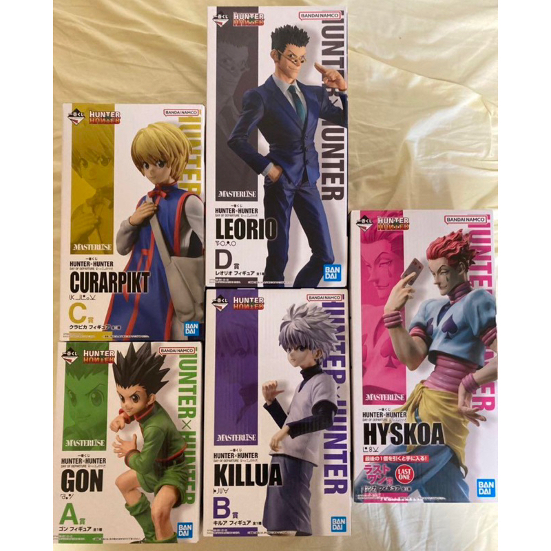 獵人 一番賞 HUNTER 風險骰子 窩金 小傑 奇犽 庫拉皮卡 會長 西索 雷歐力 幻影旅團 蟻王 貓女 會長 卡牌