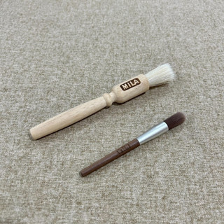 MILA毛刷 輕巧咖啡刷 清潔毛刷 磨豆機清潔刷 咖啡機清潔刷 木柄毛刷『歐力咖啡』
