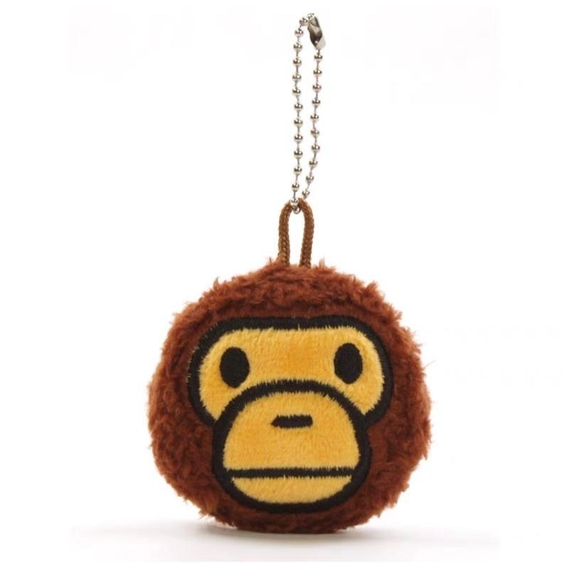 台灣現貨 潮牌 Bape KIDS 猿人 BATHING APE 猩猩 吊飾 鑰匙圈 掛勾 禮物 鑰匙包 聖誕 雜誌附錄