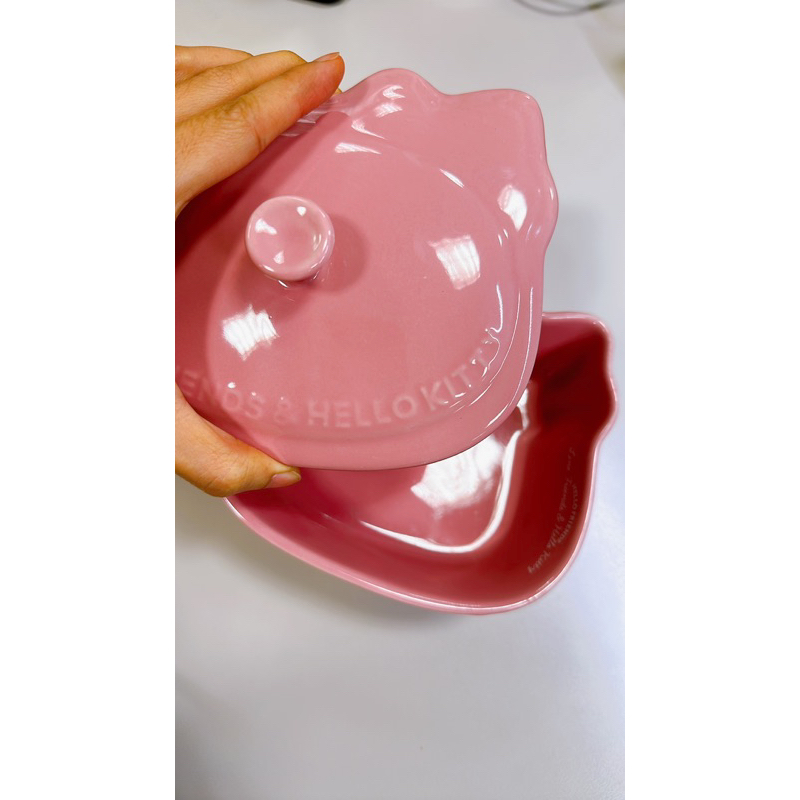 Hello Kitty 頭型 聯名造型烤盤 美國粉色款【7-11 聯名絕版商品】