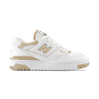 【NEW BALANCE】NB 550 復古鞋 休閒鞋 B楦 米白 女鞋 -BBW550BT