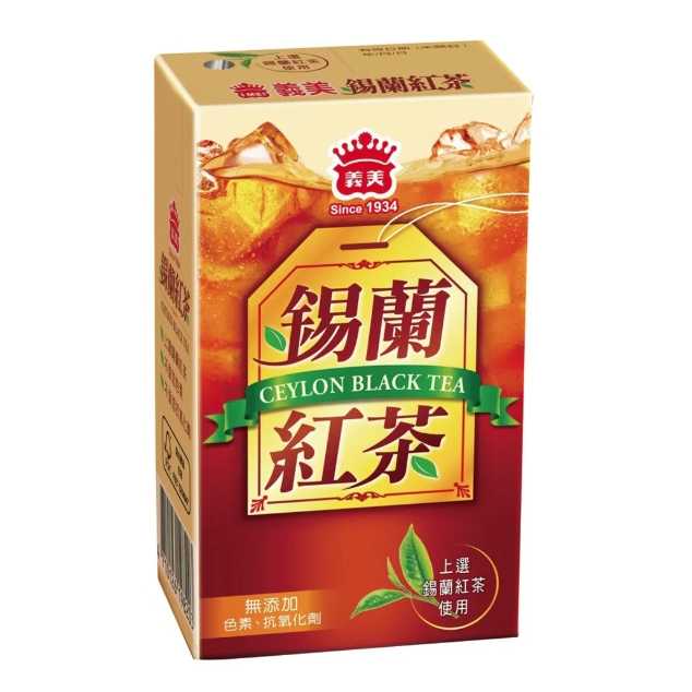義美 錫蘭紅茶250ml(24入/箱)