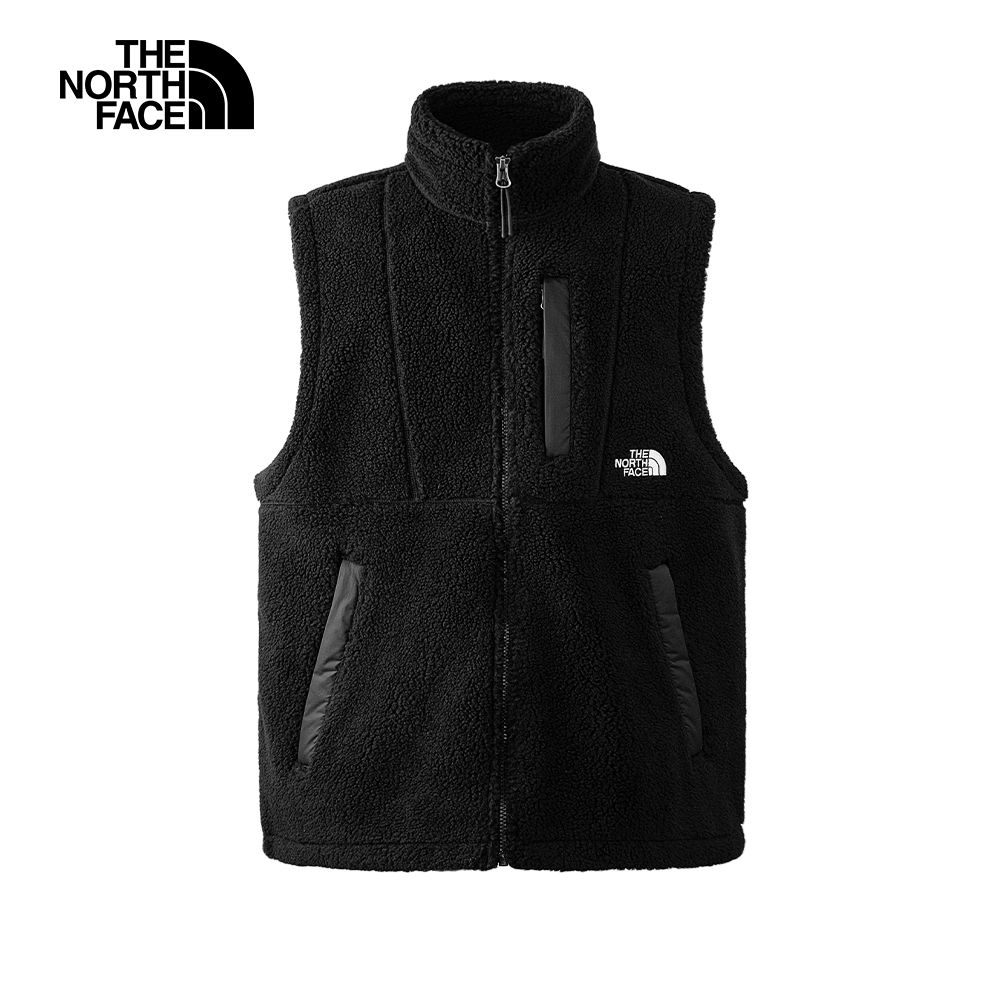 The North Face X-FLEECE HIGH PILE 男女 多口袋立領休閒抓絨背心 NF0A81SDJK3