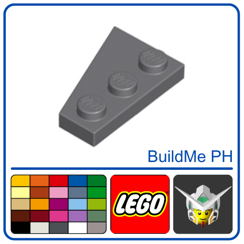 樂高 LEGO 43722 Wedge Plate 3x2 Right