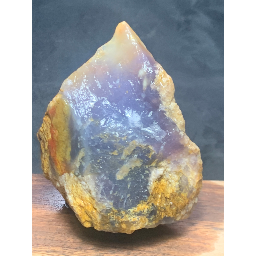 『藏琢』印尼花紫玉280克原石(編號X）/ 紫玉髓 紫玉 原礦