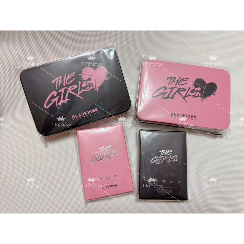 現貨✨韓國🇰🇷親飛✈️BLACKPINK - THE GAME OST原聲帶BPTG Stella Reve 鐵盒 卡帶