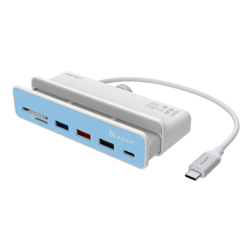 【ADAM】CASA HUB i7 USB-C 七合一多功能集線器 for iMac 24"，原廠公司貨，開發票