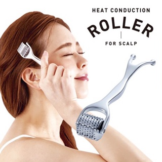 【日本Alphax】 ROLLER熱傳導紓壓按摩器 一入 滾輪按摩 頭皮按摩 臉部按摩