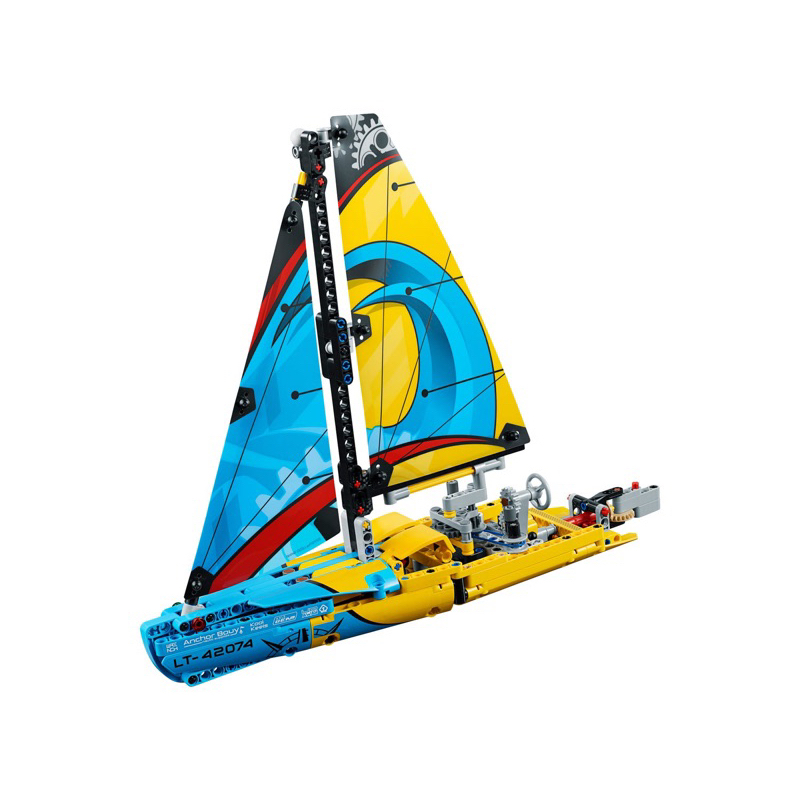 ［二手］LEGO 樂高積木 TECHNIC 科技系列 #42074 競速賽艇 Racing Yacht