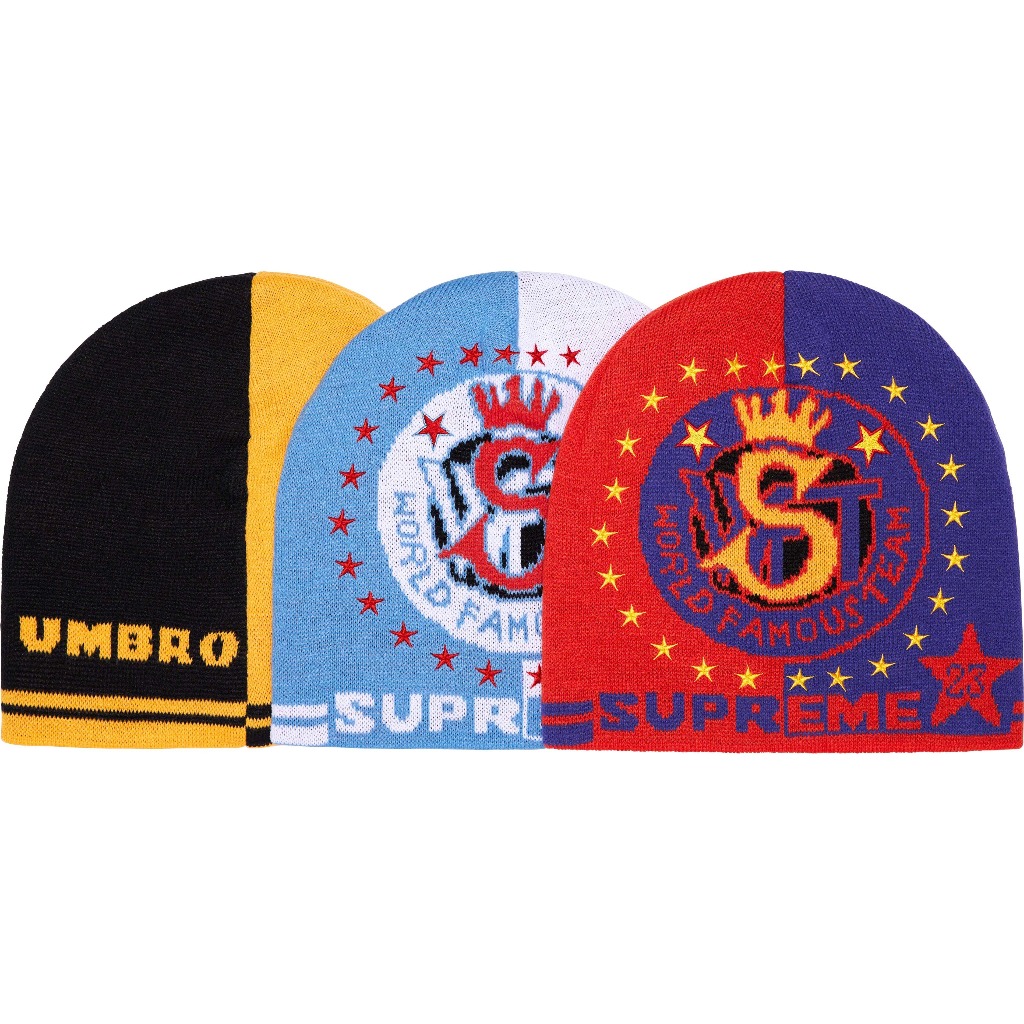 【紐約范特西】預購 SUPREME FW23 UMBRO BEANIE 毛帽
