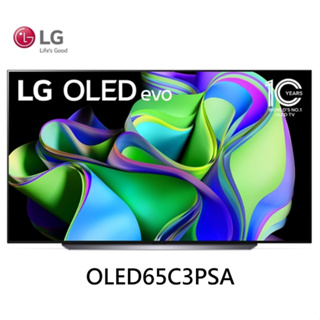 LG 樂金 OLED evo C3極緻系列 4K AI 物聯網智慧電視 2023 OLED65C3PSA【雅光電器商城】