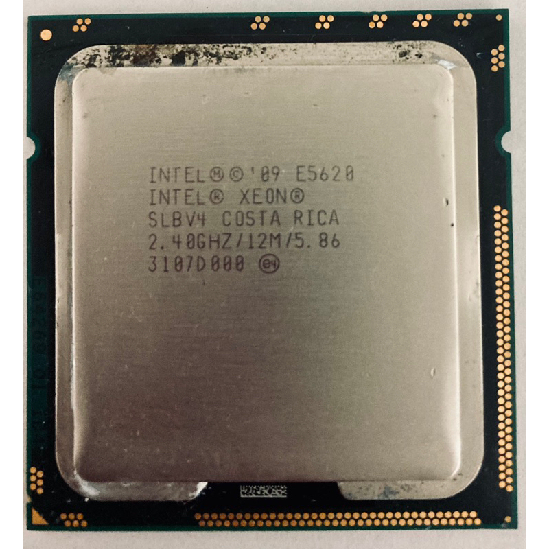 (1366規格4核八緒）Intel® Xeon® 處理器 E5620 12M 快取記憶體、2.40 GHz