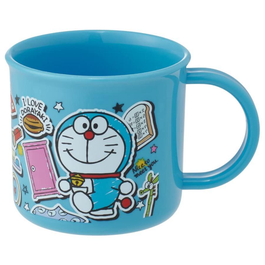 日本 哆啦A夢 Doraemon 兒童 塑膠 水杯 漱口杯 (KE4AAG/200ML) 日本製 (7851)