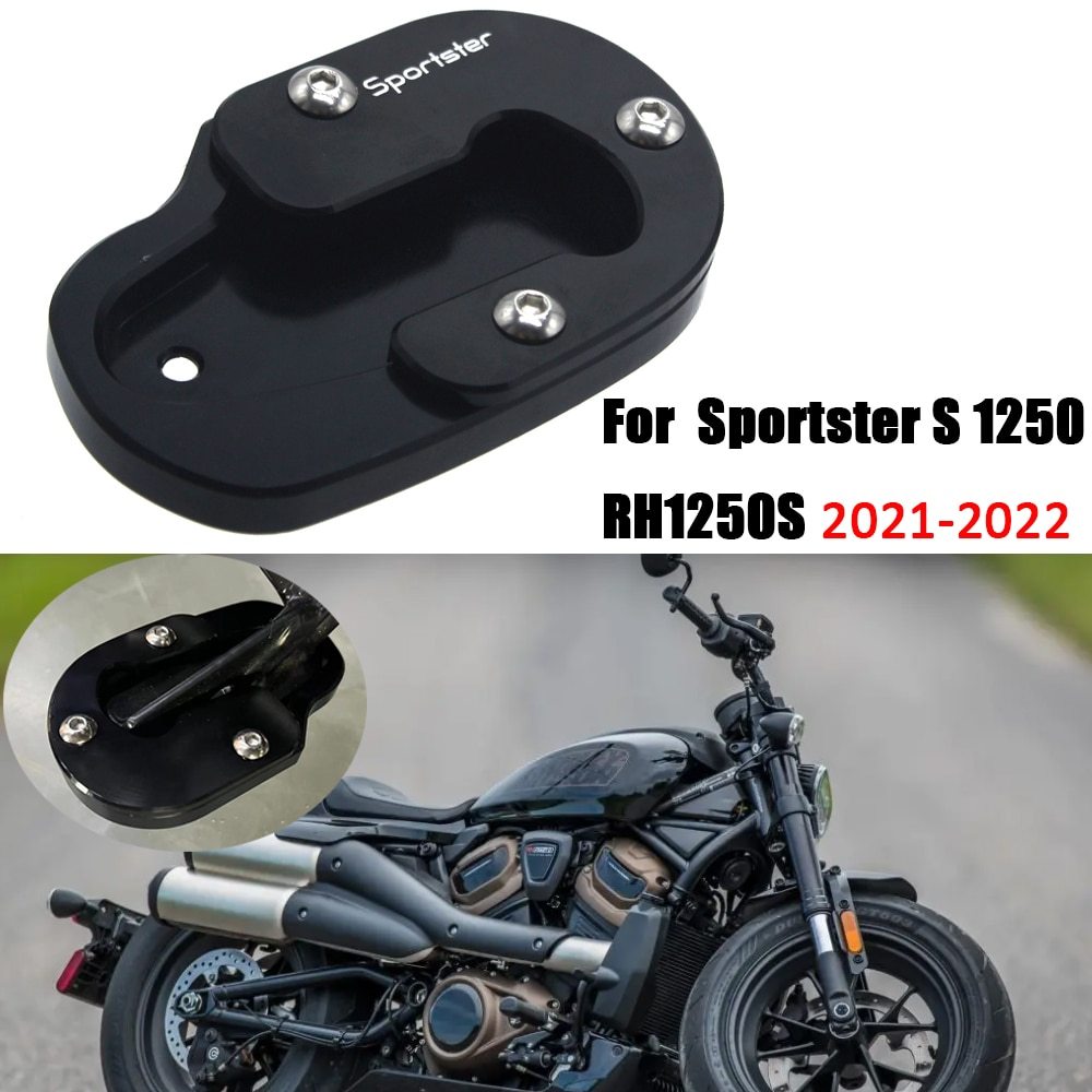 Harley Davidson Sportster S邊柱加大座 適用於 哈雷  Sportster s 排氣管改裝機車