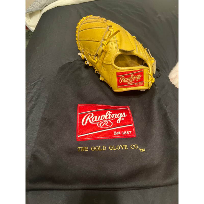 rawlings 日製硬式投手反手手套左投用